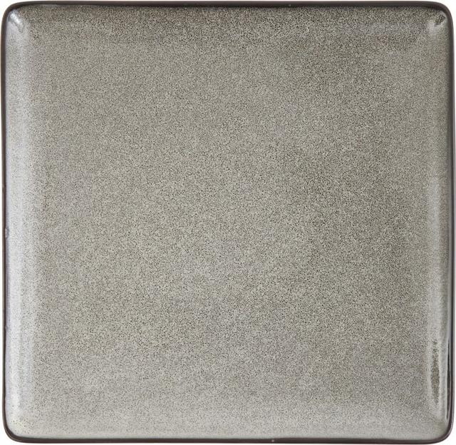 Fortessa Stone grey Bord plat coupe vierkant - 230x230x15mm