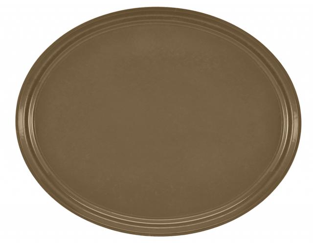Cambro Camtray ovaal - 685x560mm - Bay Leaf Brown