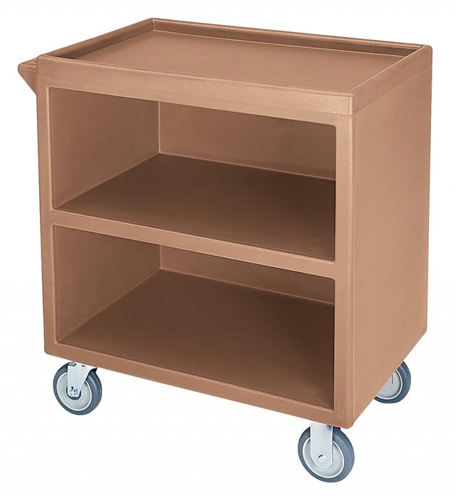 Cambro Serveerwagen met 3 bladen en 1 zijde dicht - 845x510x880mm - Coffee Beige