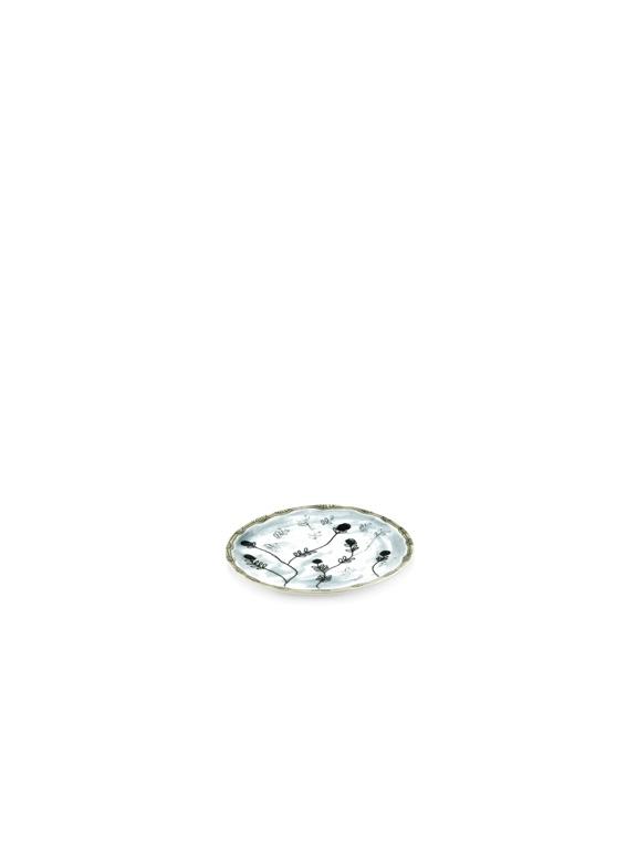 Serax Midnight Flowers Broodbord - Ø115mm - Mirtillo Tea