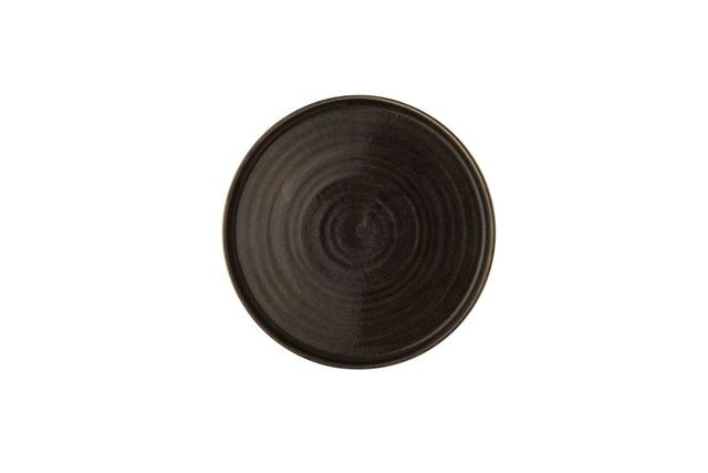 Churchill Stonecast Patina Bord plat met steile rand - Ø260mm - Iron Black