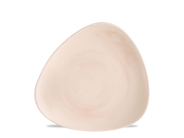 Churchill Stonecast Canvas Bord plat driehoek - B 229mm - Coral