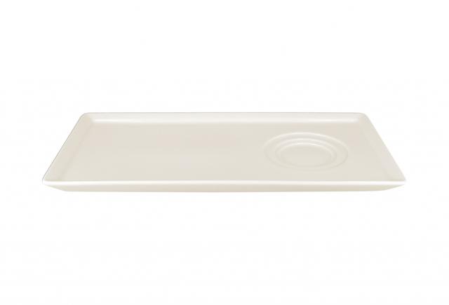 RAK All Spice Plateau rechthoekig 3 ringen Wasabi - 283x140mm