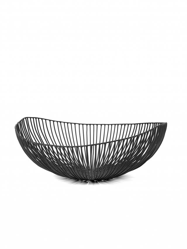 Serax Schaal ovaal Meo - 370x330x140mm - Zwart