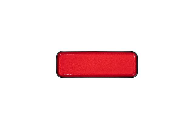 RAK Fractal Bord plat rechthoekig - 240x80mm - Red