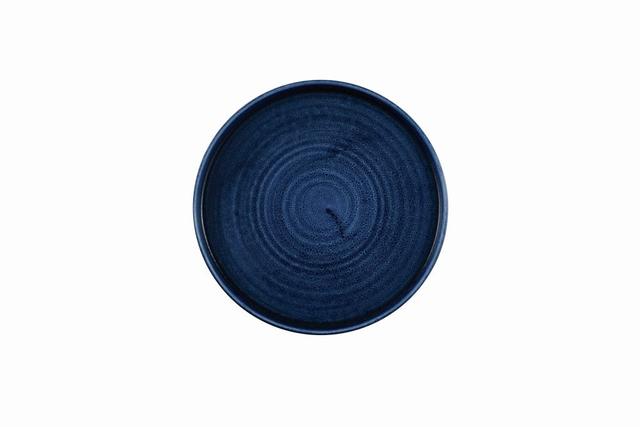 Churchill Stonecast Plume Bord plat met steile rand - Ø260mm - Ultramarine