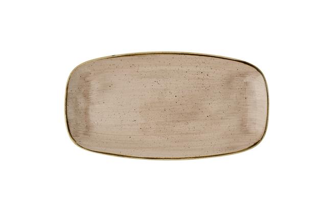 Churchill Stonecast Chef's bord langwerpig - 355x189mm - Truffle