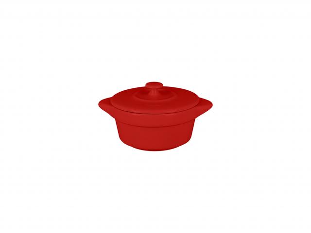 RAK Chef's Fusion Cocotte mini met deksel - Ø85mm - Bright red