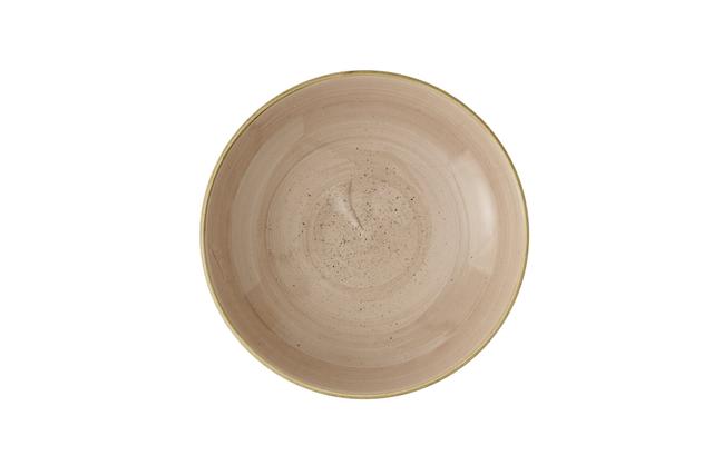 Churchill Stonecast Coupebord diep - Ø248mm - Truffle