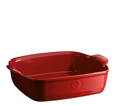 Emile Henry Schaal vierkant - 280x230mm - Grand Cru