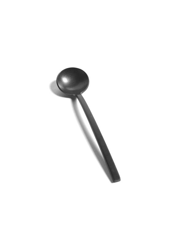 Serax La Mère tableware Koffielepel - L 130mm - Black stonewashed
