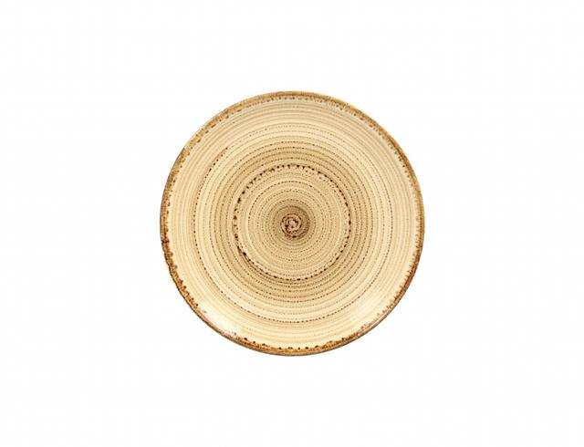 RAK Twirl Coupebord plat - Ø210mm - Beach