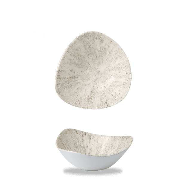 Churchill Studio Prints Stone Schaal driehoek - B 185mm - Agate Grey