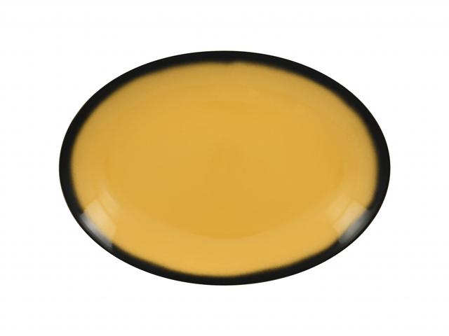 RAK Lea Schaal ovaal - 320x230mm - Yellow