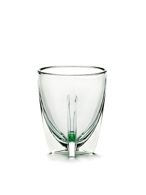 Serax Dora Glas universeel laag - 0.15Ltr - Lichtgroen