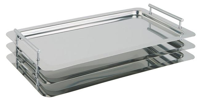 APS Systeemplateau Classic 1/1GN - 530x325x48mm - Chroom