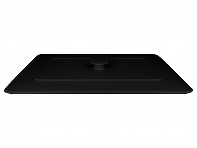 RAK Chef's Fusion Deksel voor terrine rechthoekig 390x240mm - Black