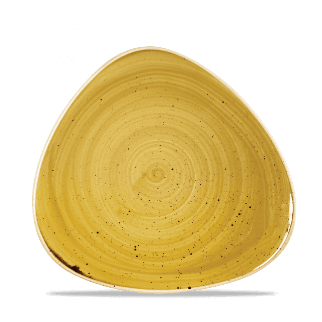 Churchill Stonecast Bord driehoek - B 192mm - Mustard