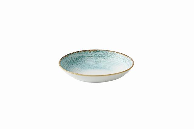 Churchill Studio Prints Homespun Accents Schaal coupe - Ø248mm - 1.14Ltr - Aquamarine