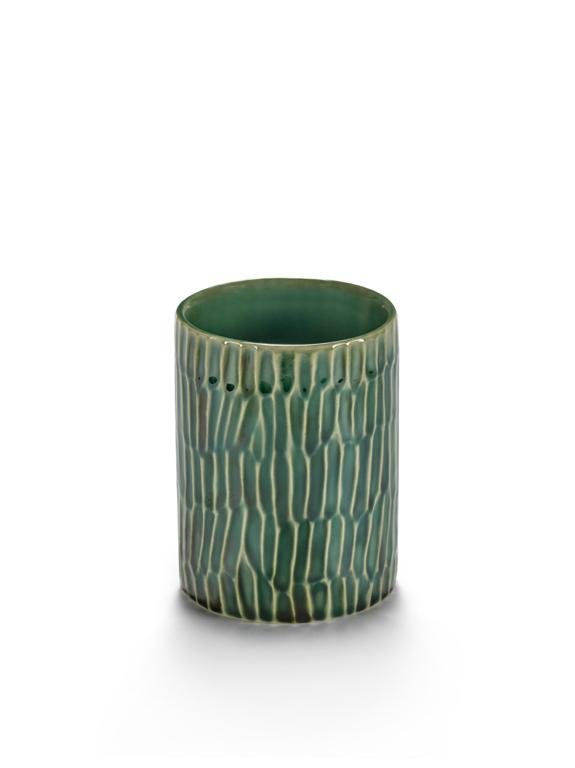 Serax Verde Lanza Vaas M - Ø85mm - H 110mm - Groen