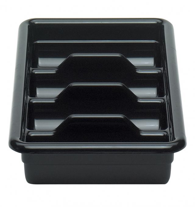 Cambro Bestekbak 4-vaks regal - 289x520x95mm - Black