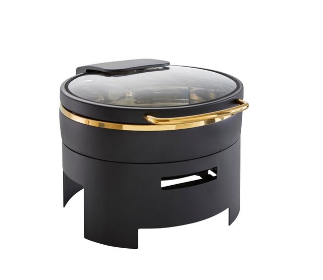 HEPP Excellent Chafing dish rond - Ø390mm - Zwart/Goud