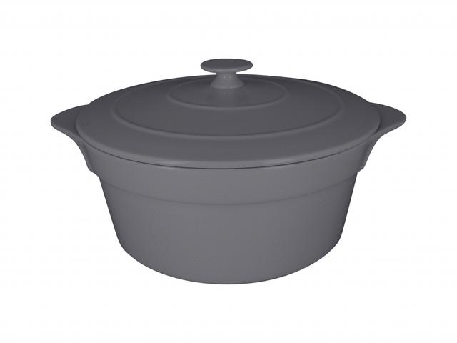 RAK Chef's Fusion Cocotte rond met deksel - Ø280mm - Grey