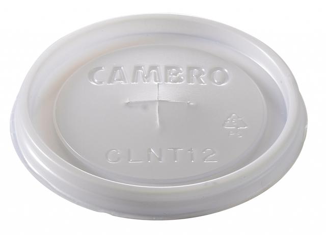 Cambro Disposable deksel voor NT12 - Translucent -doos 1000 st.