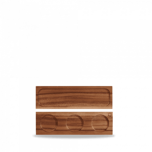 Churchill Alchemy Ingeneous Wood Plateau rechthoekig - 300x90mm